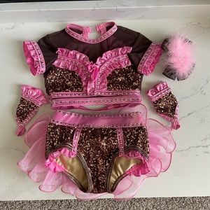 Custom sassy jazz costume street size small
